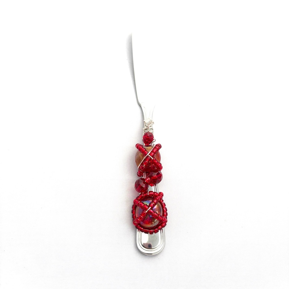 La-Di-Da Designs Glass Beaded Serving Utensil: Spreader